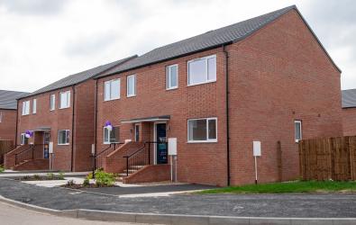 Exterior image of homes at The Maltings, Beeston