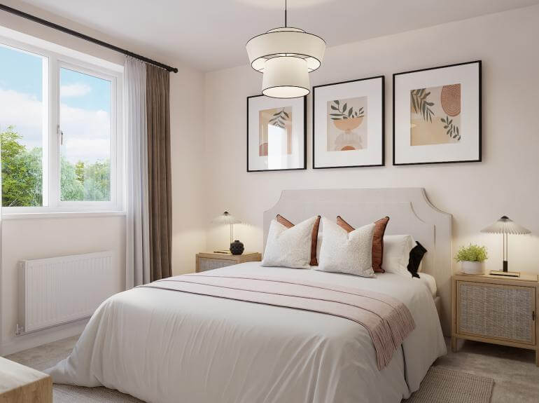 Saxon Fields Show Home CGI