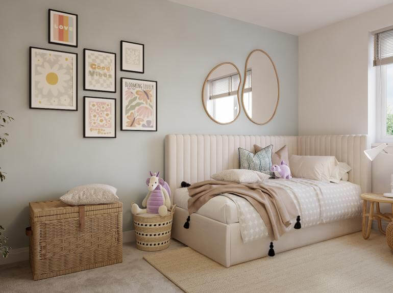 Saxon Fields Show Home CGI
