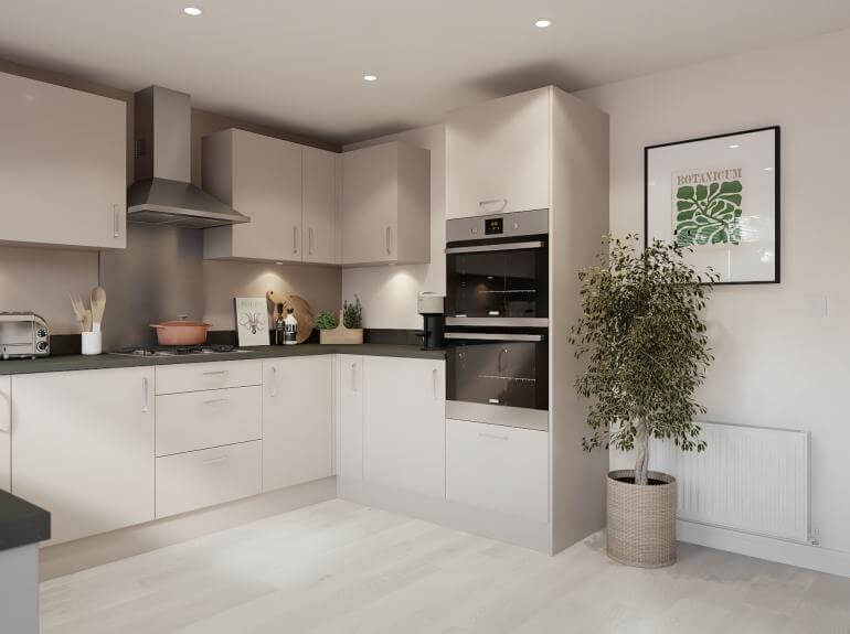 Saxon Fields Show Home CGI