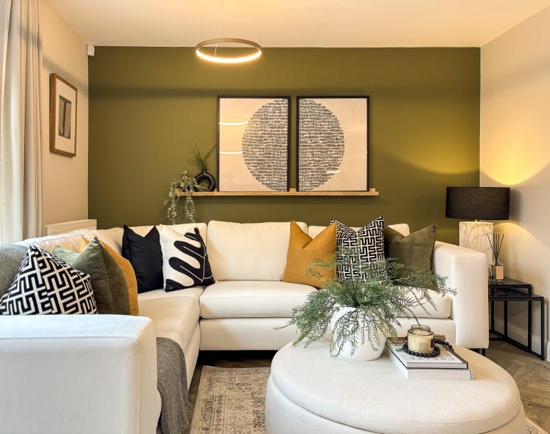 Homes designed by Edward Thomas Interiors with a green base palette. 