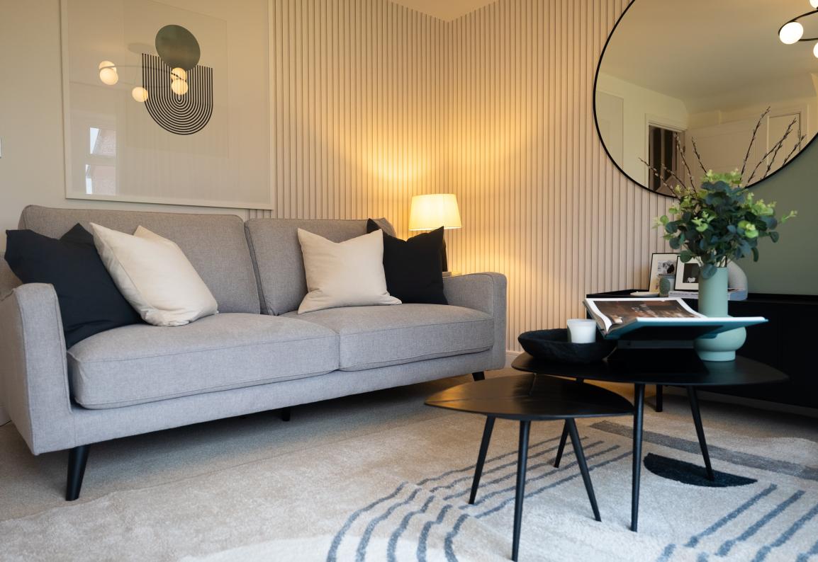 Living Area at Platform Home Ownership Show Home