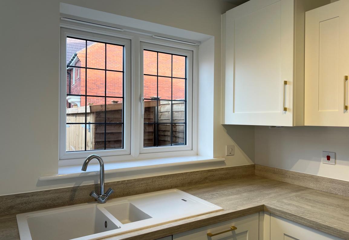 Window view from the kitchen in The Lyttleton