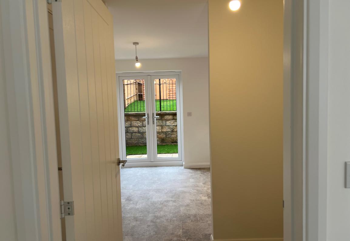 French Doors in Kitchen Diner at The Hazel