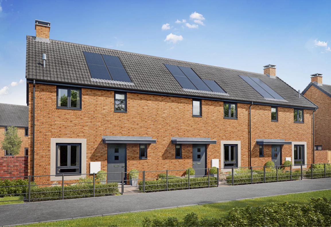 The Lavender solar panels