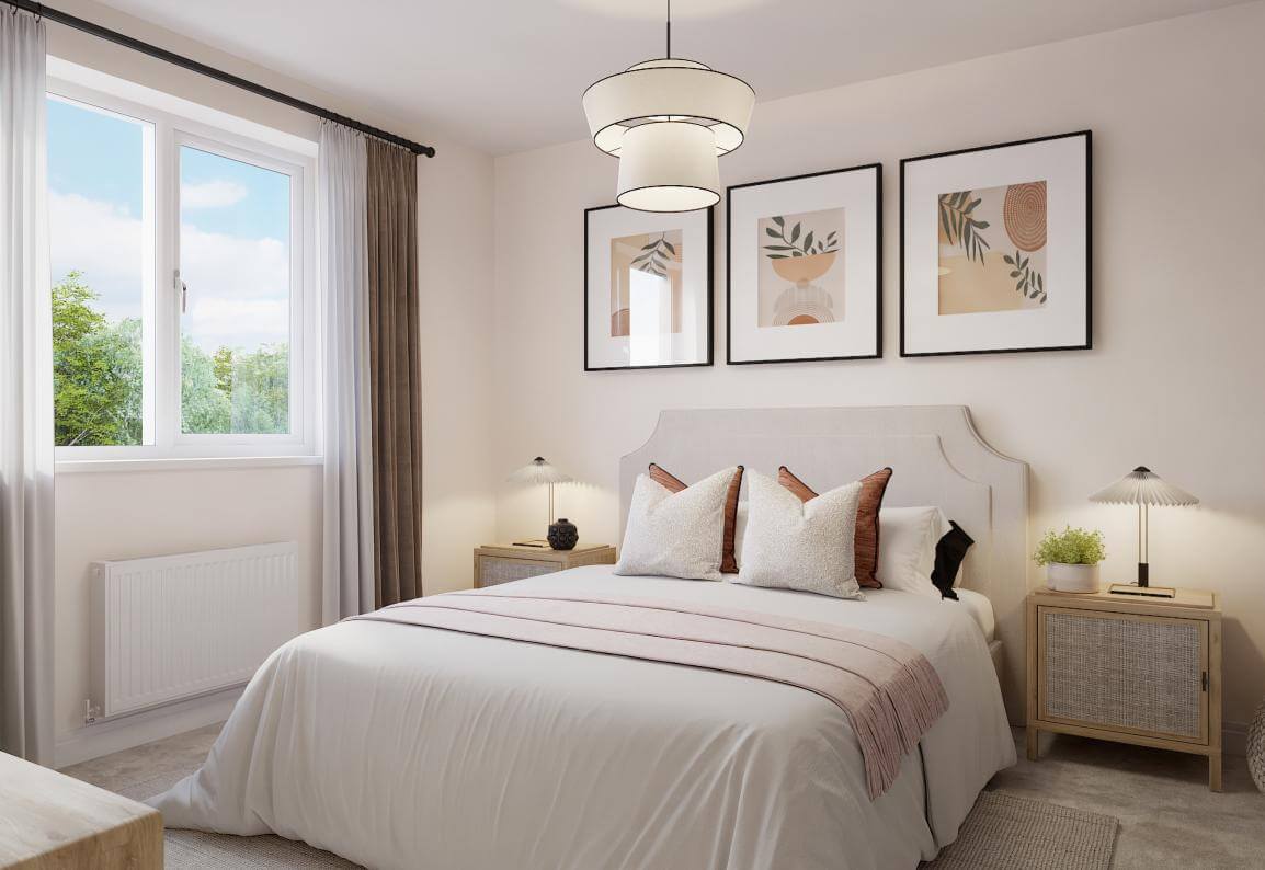 Saxon Fields Show Home CGI