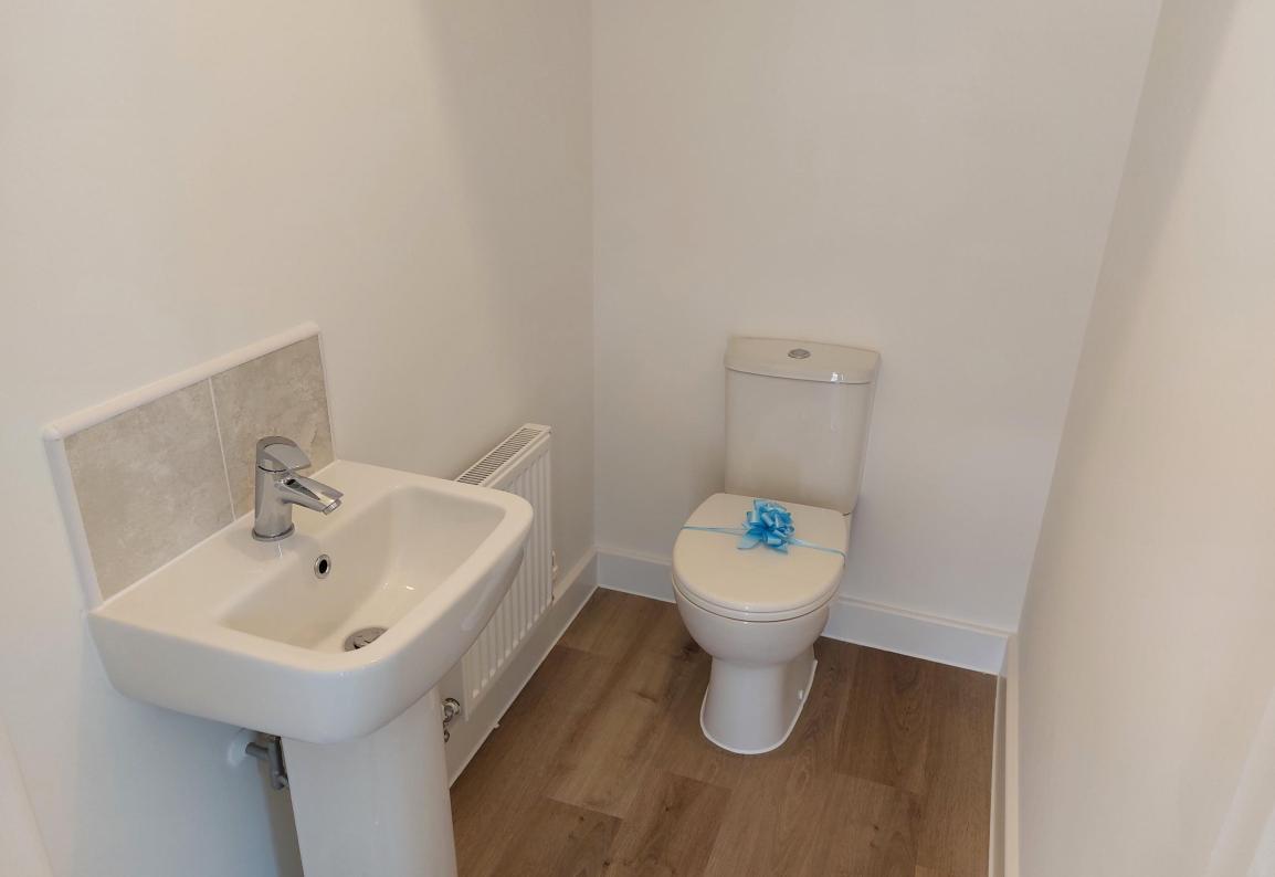 The Aire downstairs WC