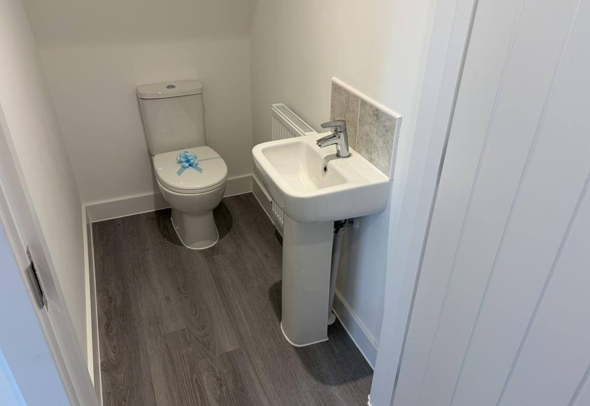 The Aire downstairs wc