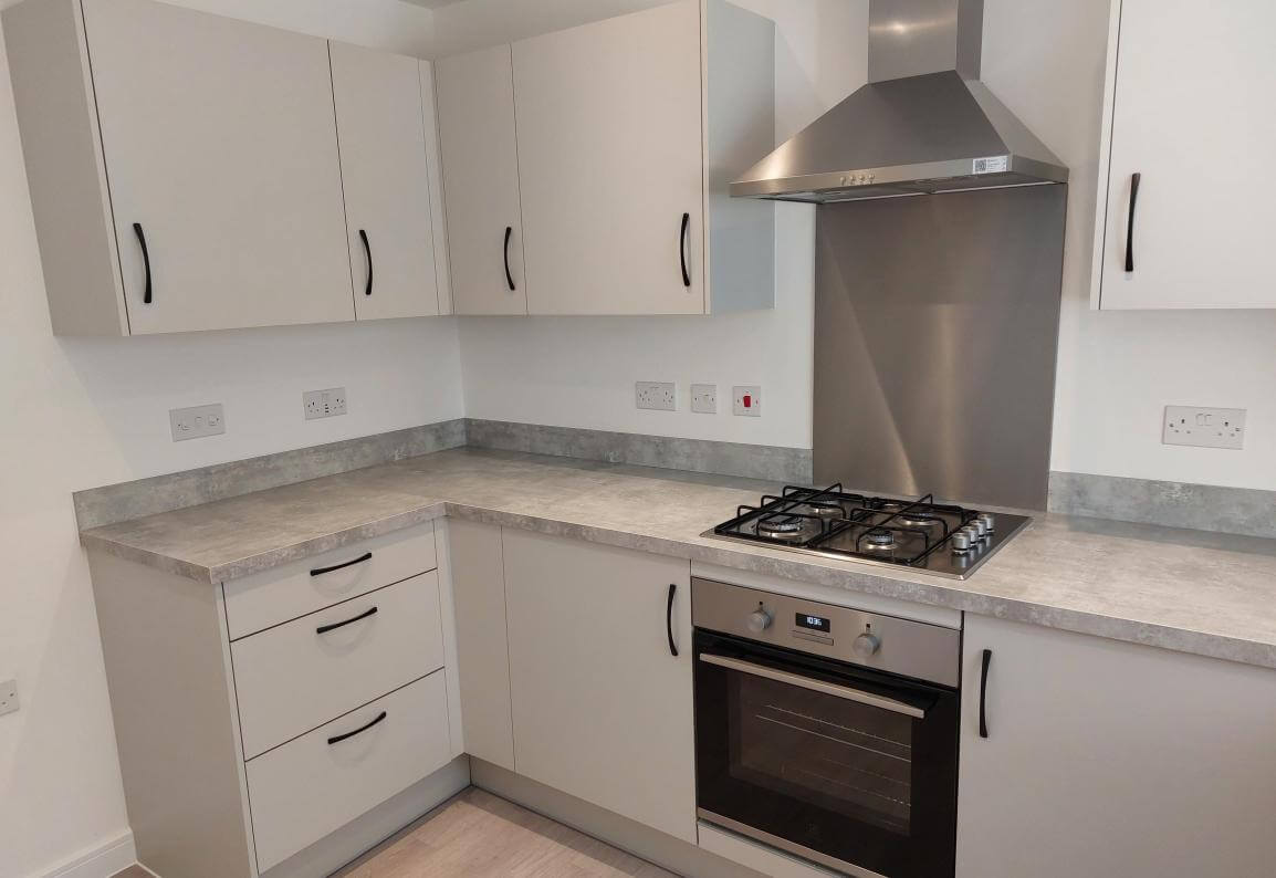 Kitchen shot at The Grange Desborough