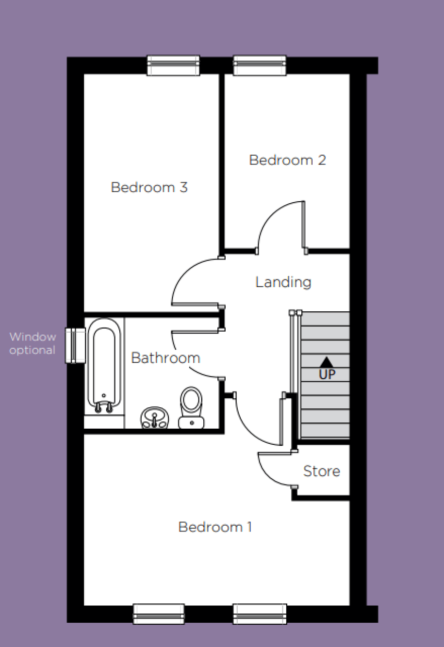 The Lincoln First Floor Plan