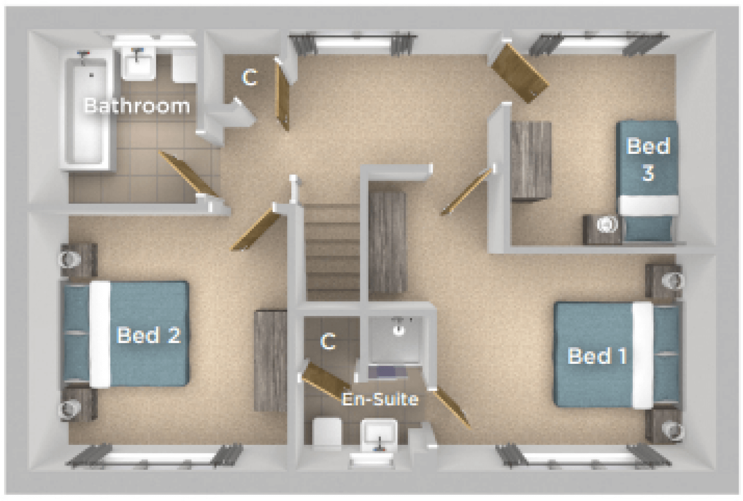 The lock first floor