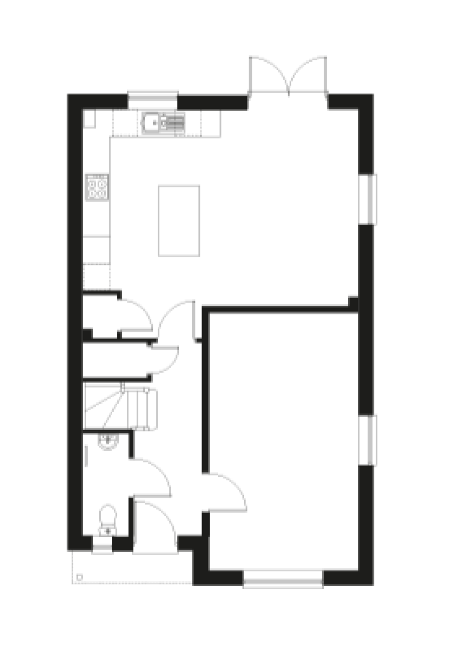 The Carnation Ground Floor Plan