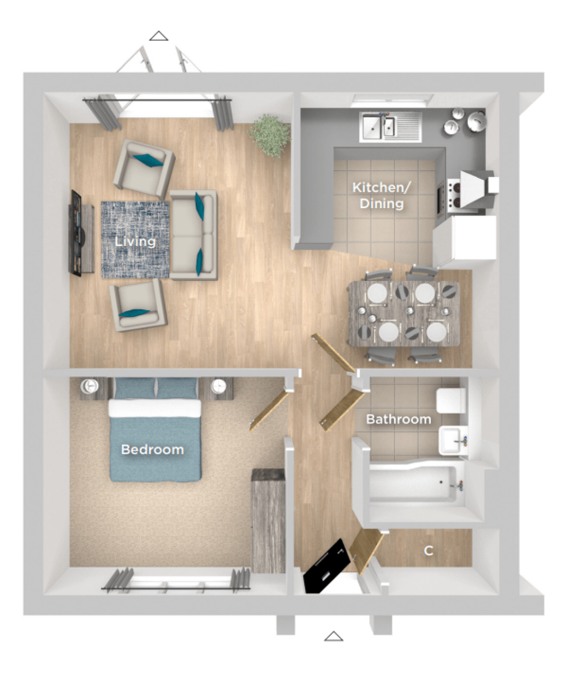 The Blossom Floor Plan