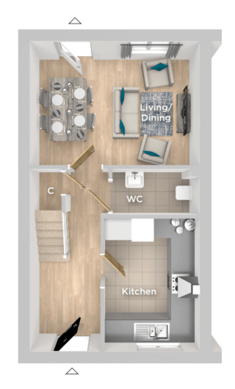 The Maple Ground Floor Plan