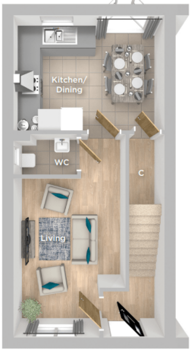 The Sheringham ground floor