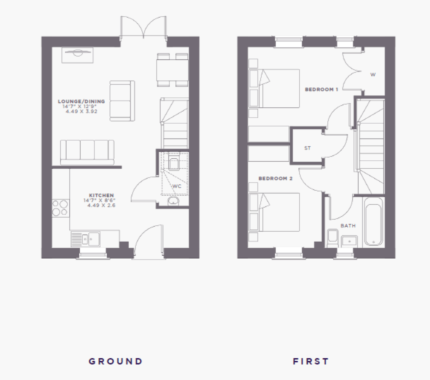 The Hurdler floorplan