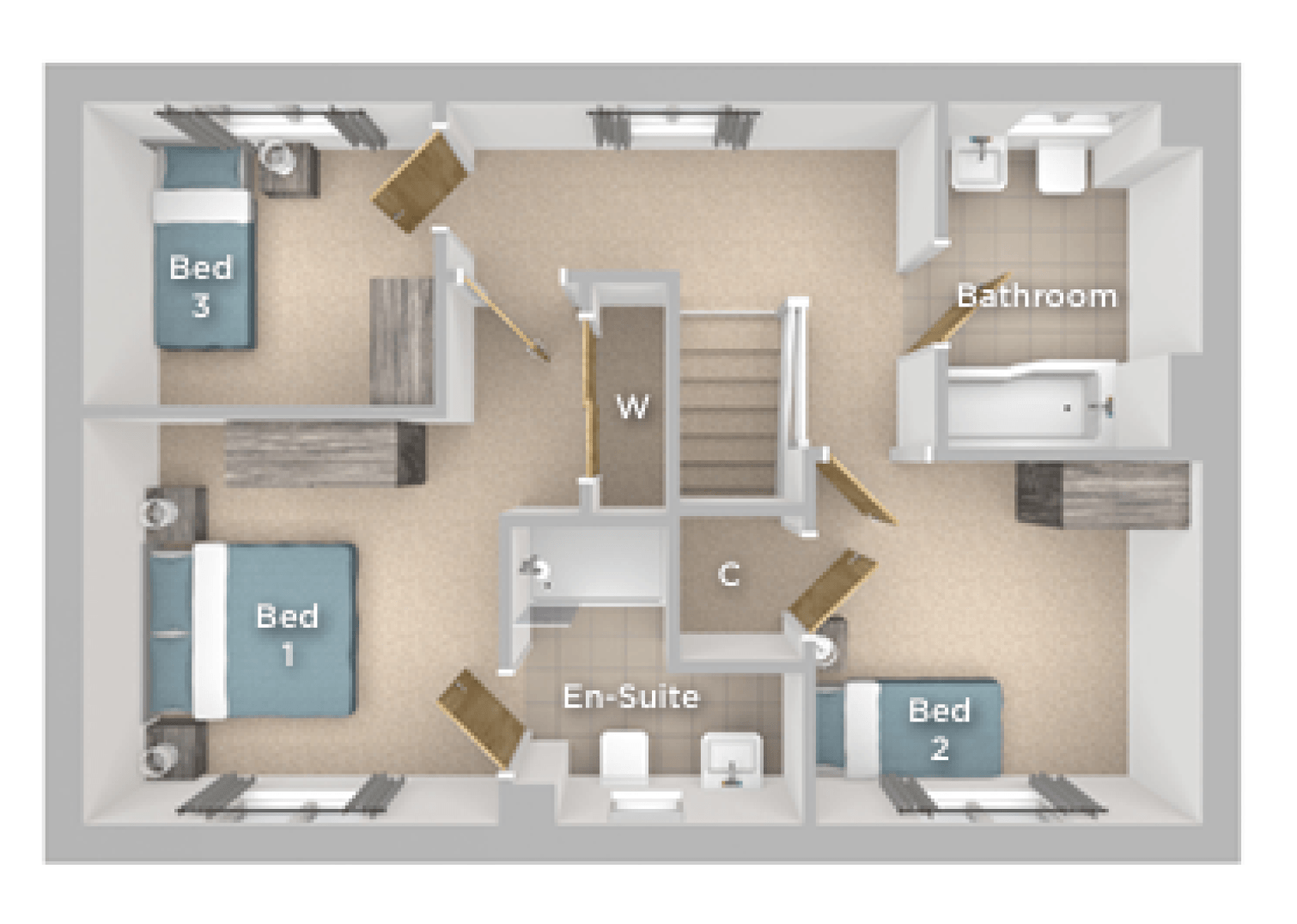 The Blakeney First Floor Plan