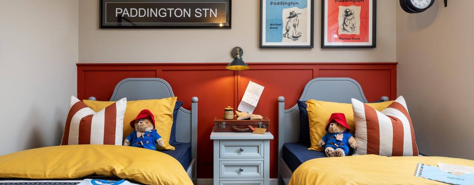 Image of Double Children's Bedroom with a Paddington Theme