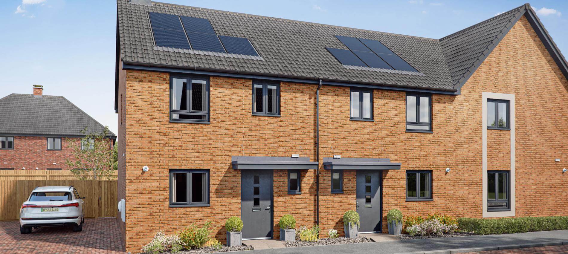 The Dahlia solar panels