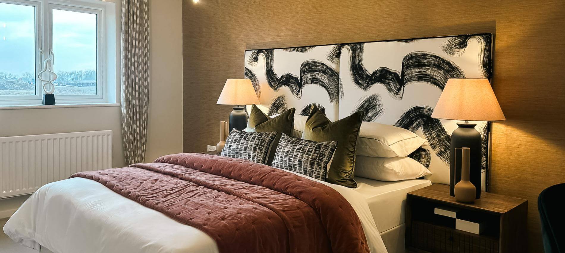 Haddon Abbott Show Home Master Bedroom