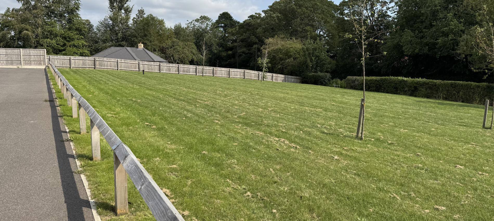 Green opposite property