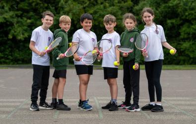 Platform Home Ownership Tennis Donation to Local Primary School.