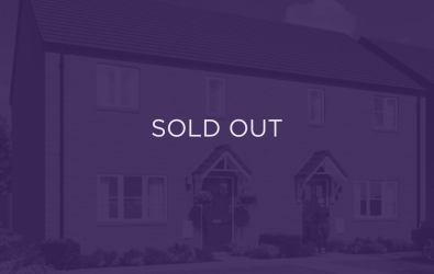 an image of a property in Box Road with a purple overlay and text that says sold out