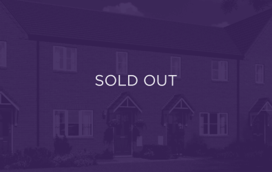 an image of a property in Millfields, purple overlay and text that says sold out