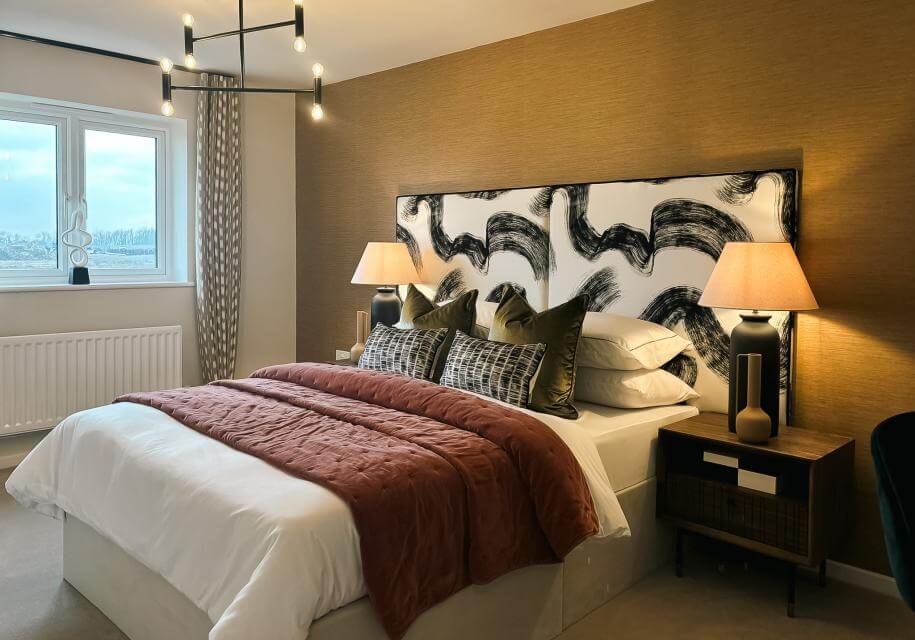 Haddon Abbott Show Home Master Bedroom