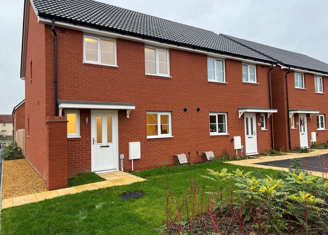 External of The Elmslie Homes