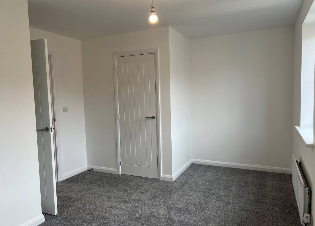 Bedroom Two with Storage Cupboard at The Holly