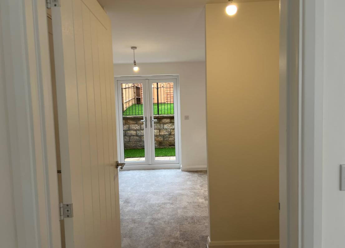 French Doors in Kitchen Diner at The Hazel