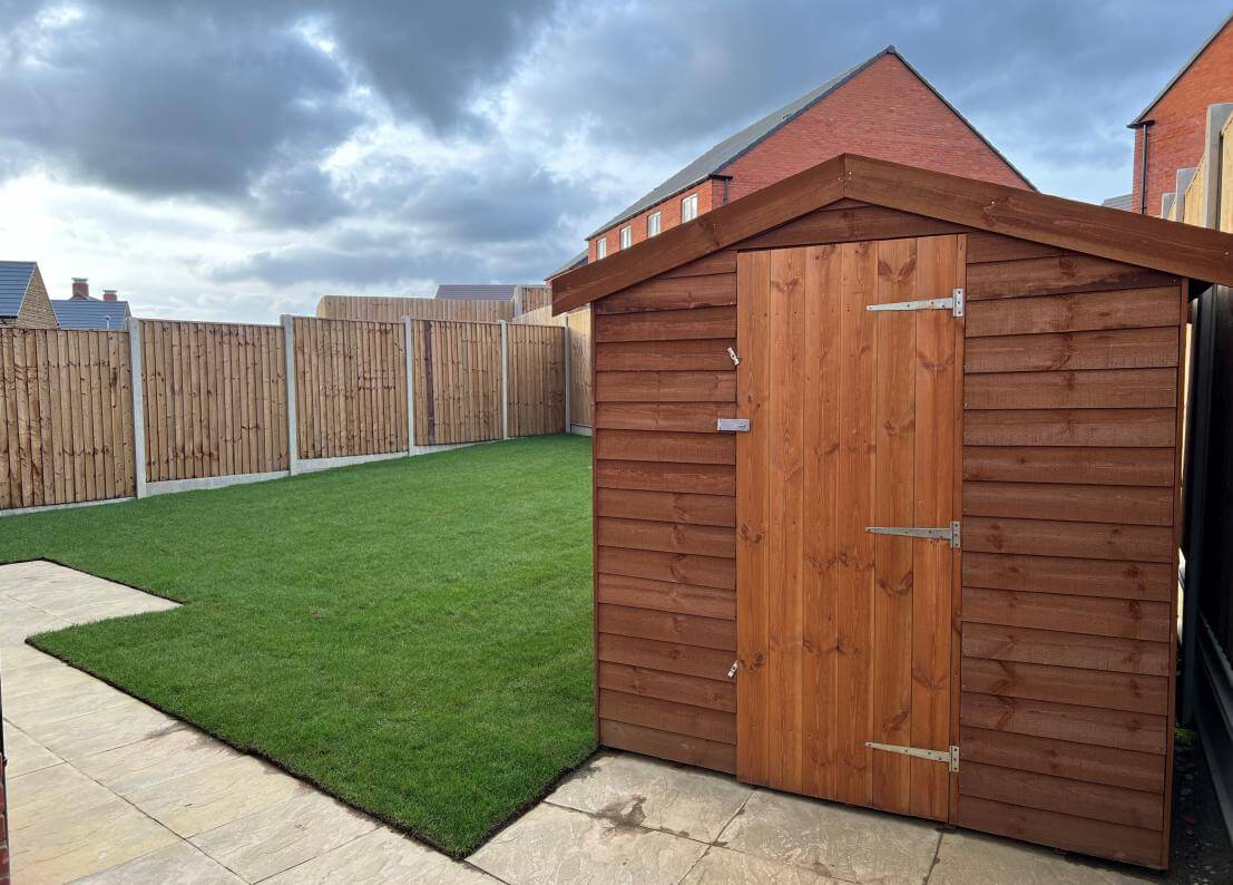 Garden with Shed at The Goodridge