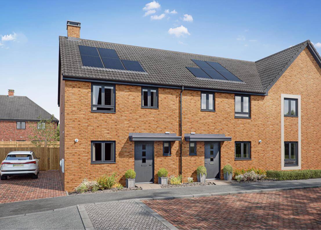 The Dahlia solar panels