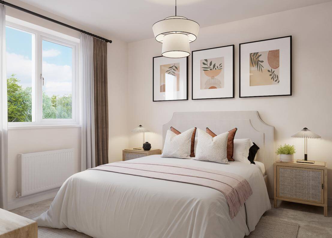 Saxon Fields Show Home CGI