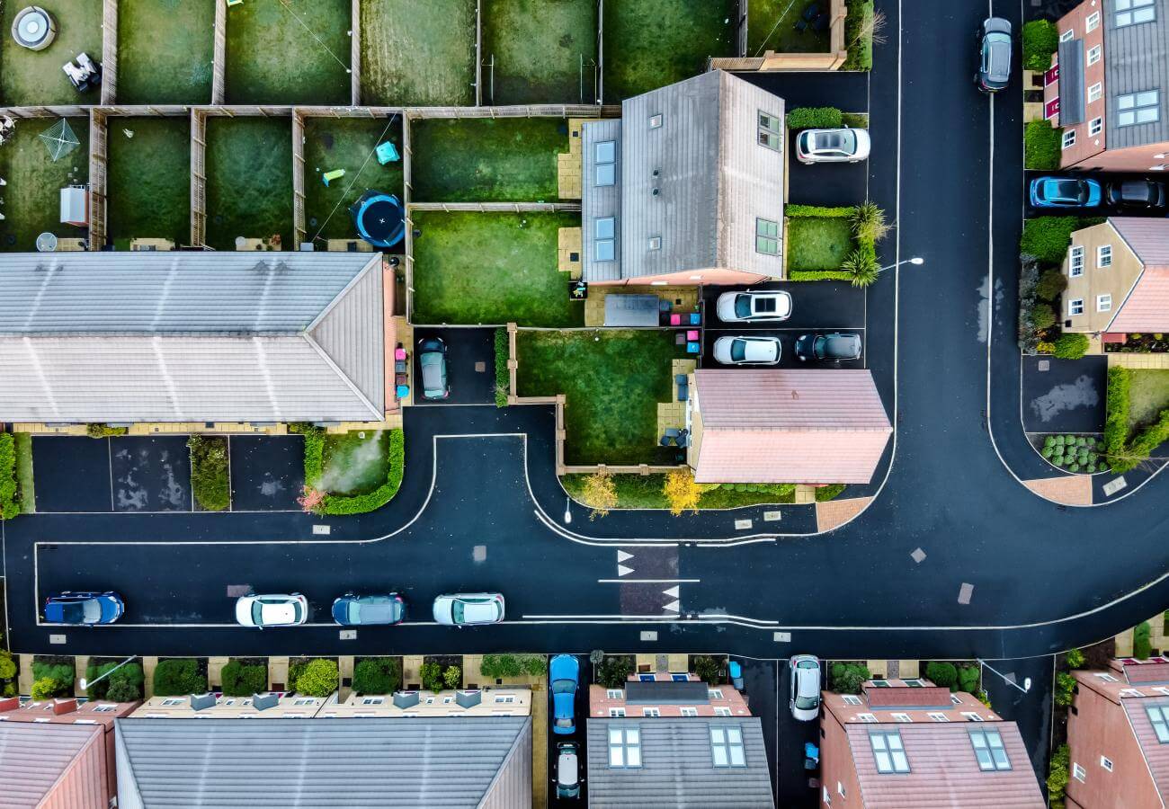 Housing Estate Drone